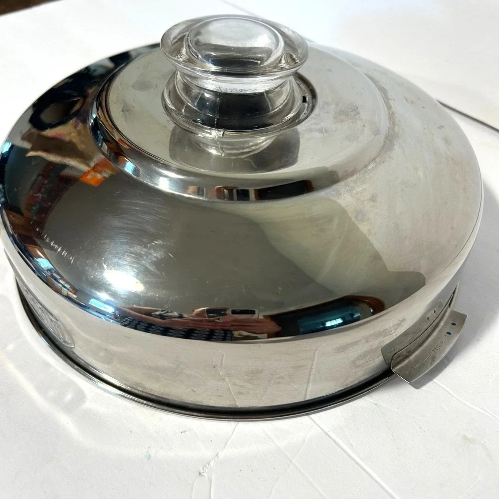 DeLonghi Coffee Urn Stainless Steel Percolator 60 Cup DCU72 LID Replacement Part